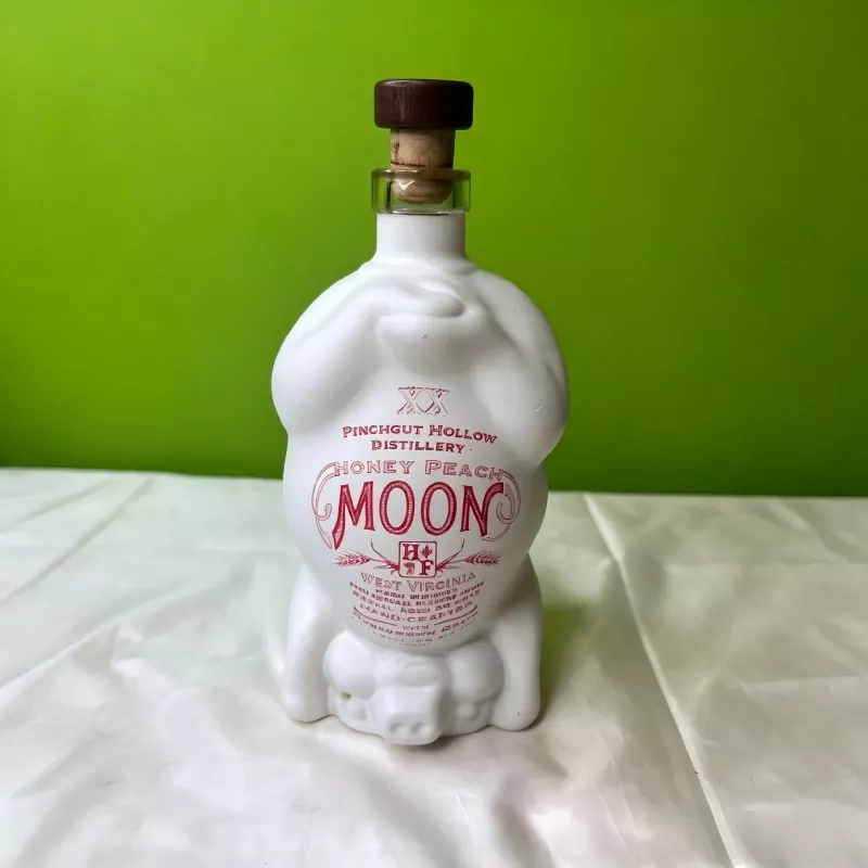 Botol Keramik Matte Finish Berbentuk Babi Unik