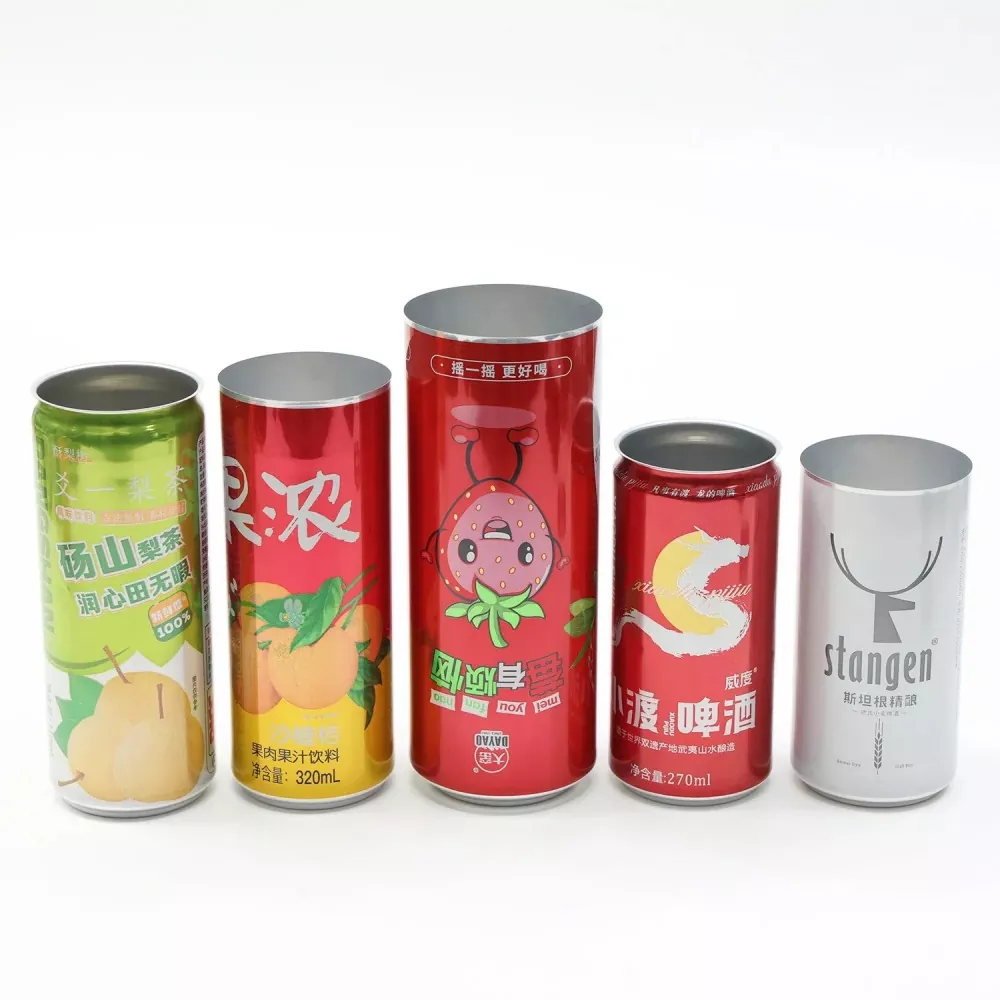 Kaleng Minuman Aluminium dengan Tutup Kaleng 202