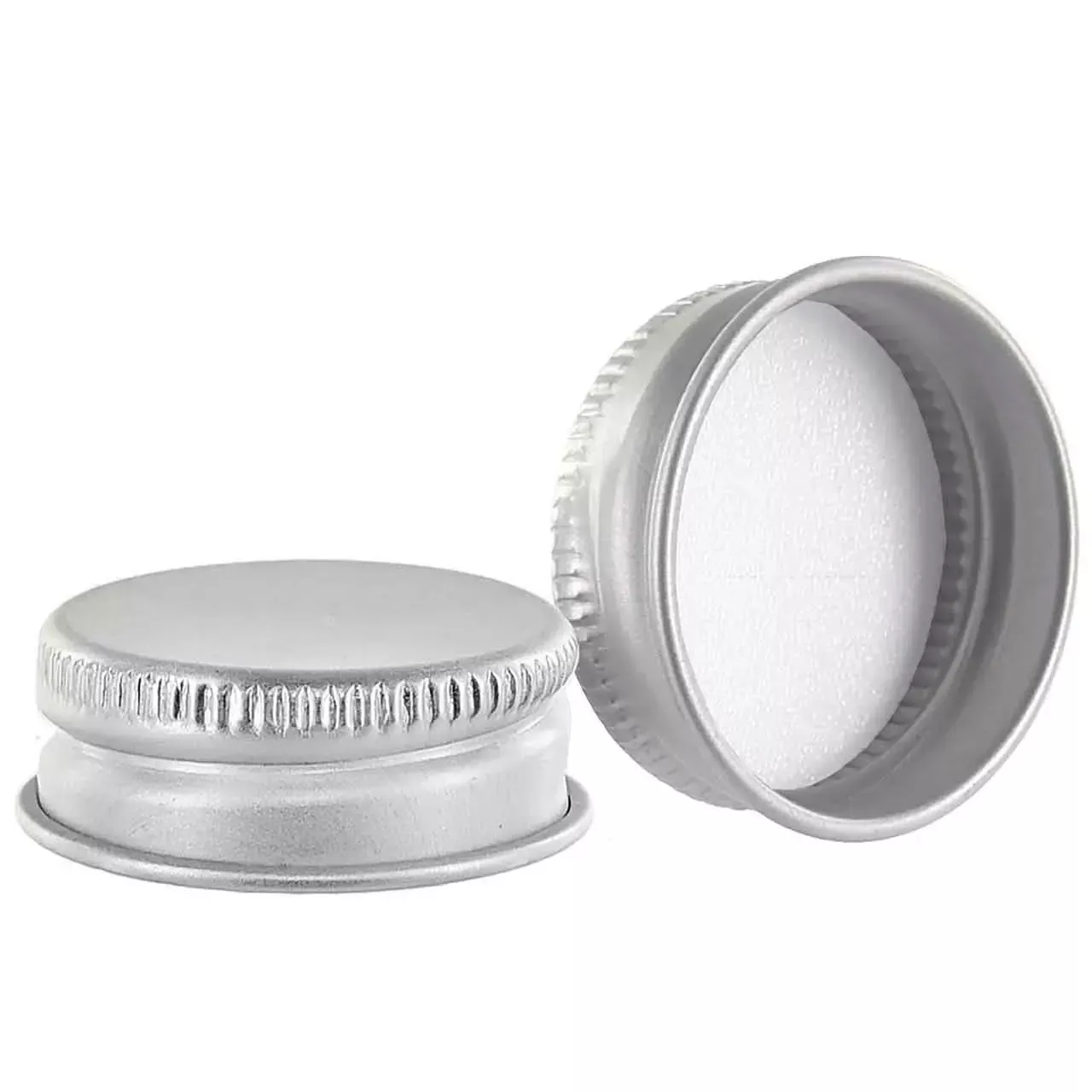 Tutup Logam Tutup Sekrup Aluminium dengan PE Foam Liner
